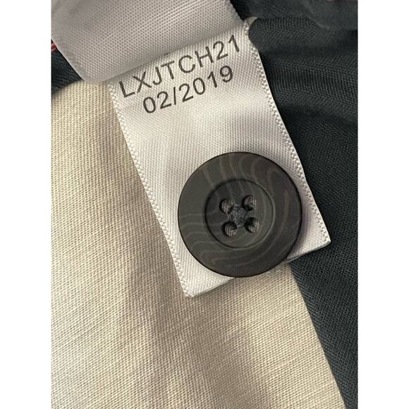 AEROPOSTALE Pink Flamingo print Blue Chino Shorts Size 31 - Picture 7 of 10